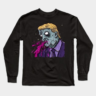 Zombie Trump Long Sleeve T-Shirt